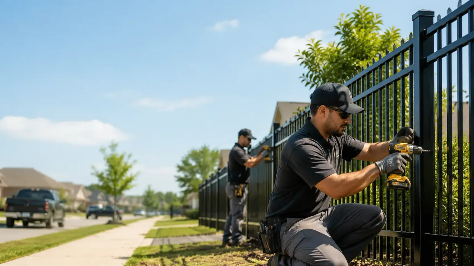 Metal Fence Installation in Ballard, WV